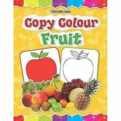 Fruits | Copy Colour Book